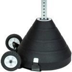 portable rubber sign bases mover