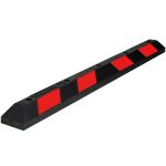 rubber wheel stop red