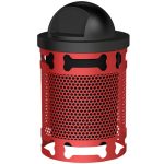 econo bones trash receptacle