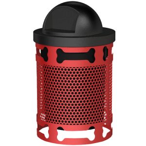 econo bones trash receptacle