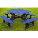 bistro table blue