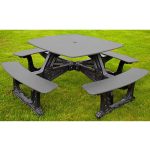 bistro table charcoal