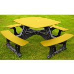 bistro table yellow