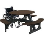 bodega handicap table brown