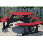 bodega table red