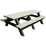 deluxe 8ft table black sand