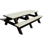 deluxe 8ft table brown sand