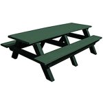 deluxe 8ft table green