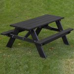 economizer picnic table youth black