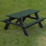 economizer picnic table youth black green