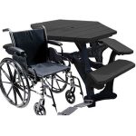 economizer plaza handicap table black