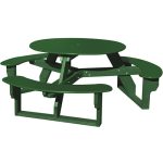 open round table green