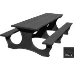 polly tuff easy access 8ft table black