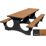polly tuff easy access 8ft table black cedar