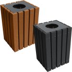 22 gal economizer trash receptacles