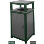 32 gal tall receptacle green charcoal