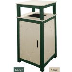 32 gal tall receptacle green sand
