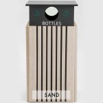 40 gal recycle receptacle bottle sand
