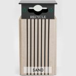 40 gal recycle receptacle recycle sand