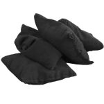 cornhole bag toss 8 bags black