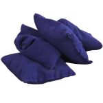 cornhole bag toss 8 bags navy bue