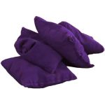 cornhole bag toss 8 bags purple
