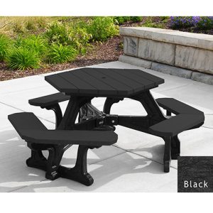 plaza table black