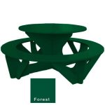 round activity table forest