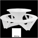 round activity table white