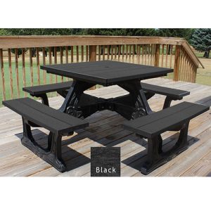 town square table black