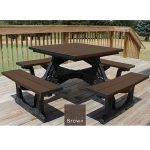 town square table brown