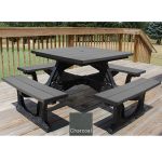 town square table charcoal