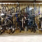 bike track rack system