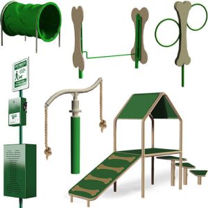 Eco-Friendly Dog Play Equipment & Agility Structures - KirbyBuilt Products