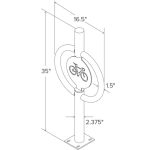 icon hitch bike rack diagram