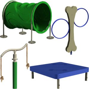 pup obstacle course