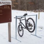 saddle buddy bike rack freestanding