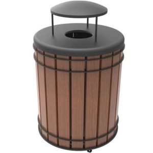 Madison Ipe Wood Receptacle