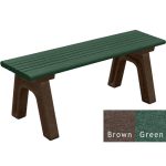 cambridge flat benches brown green