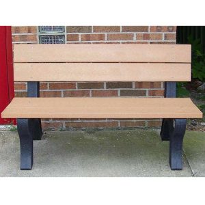 econo traditional park benches 4ft