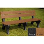 econo traditional park benches 6ft