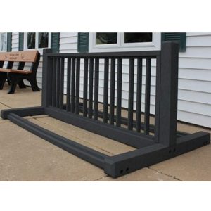 heavy duty recycled plastic bike racks 10