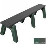 landmark flat benches 6ft charcoal