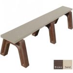 landmark flat benches 6ft sand