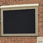 large wall mount message center sand