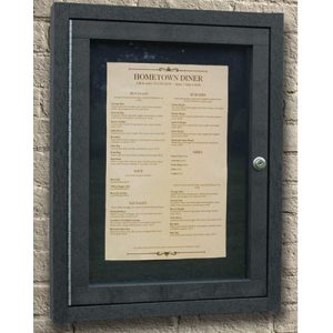 menu enclosure