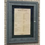 menu enclosure charcoal