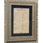 menu enclosure sand