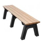 park classic flat benches 6ft sand