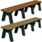 park classic flat benches 8ft